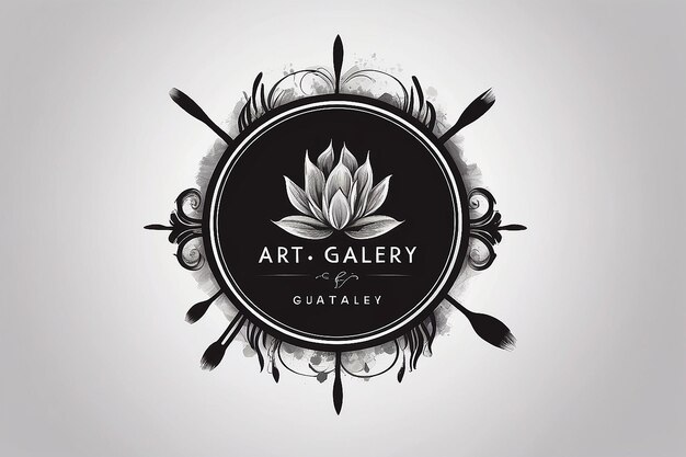 Photo art gallery logo