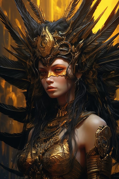 The art of the golden queen