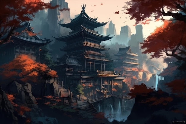 The art of the japanese temple