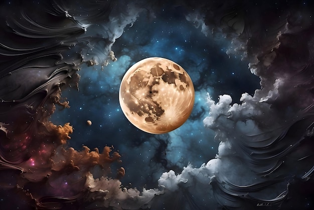 Art of The Moon Background