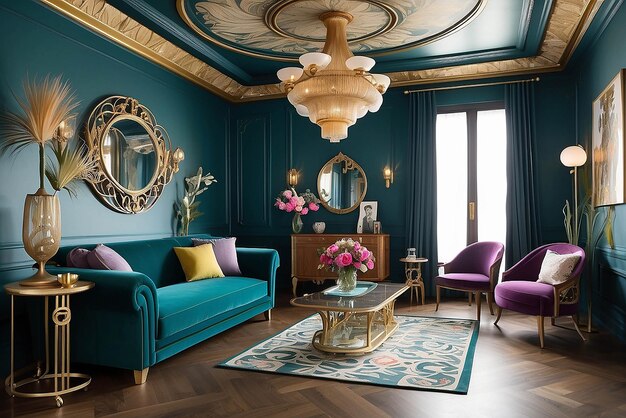 Art Nouveau Inspired Decor