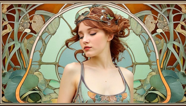 Photo art nouveau