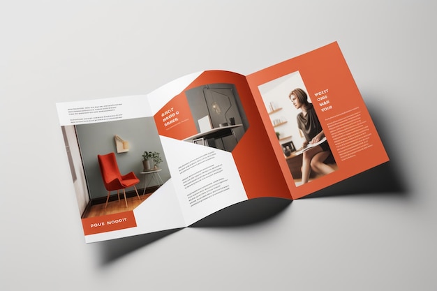 Photo the art of perfectly flat brochure folding a stepbystep guide ar 32