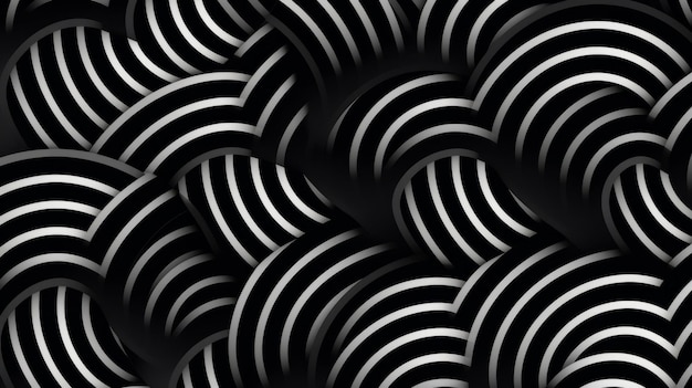 Art seamless geometric background Modern abstract background AI generative