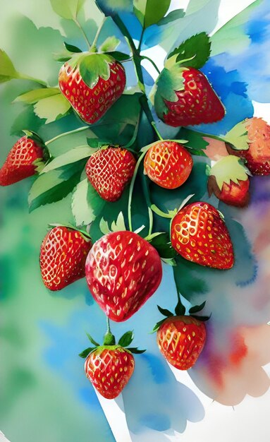 art strawberry