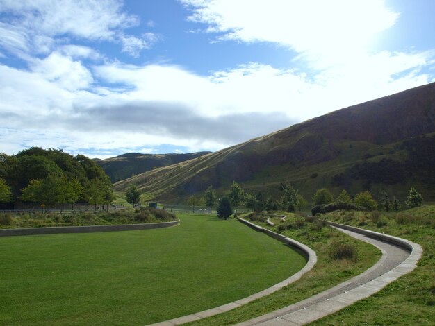 Arthur Seat-heuvel in Edinburgh