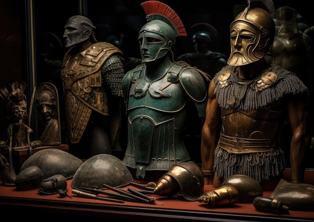 Артефакты Древнего Рима выставлены в музее