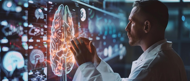 医療データを研究する人工知能医療研究者