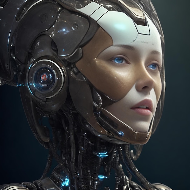 Artificial intelligence in humanoid head