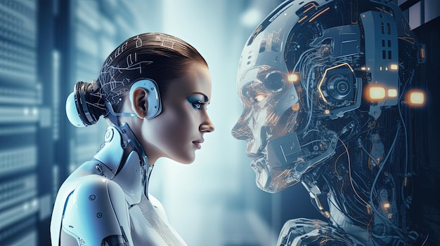 Artificial intelligence integration UHD Wallpaper