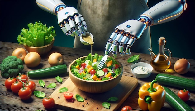 Artificial intelligence prepares food Development of digital ...