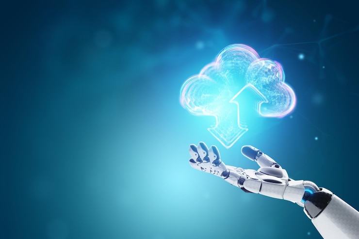 Photo artificial intelligence technology for cloud computing machine learning on big data an
