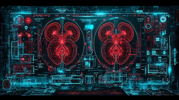 Photo artificial kidneys hd 8k wallpaper stock photographic