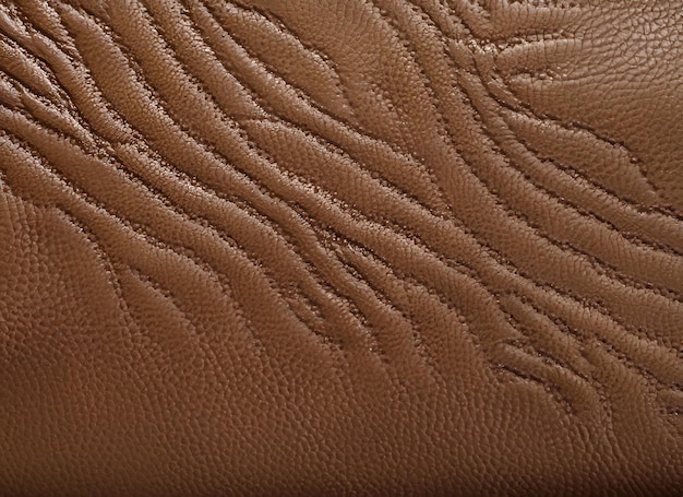 Artificial leather texture with waves and bends