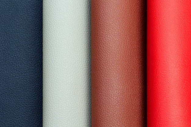 Artificial leather variety shades of colors