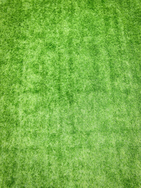 Artificial turf top view used for texture and background