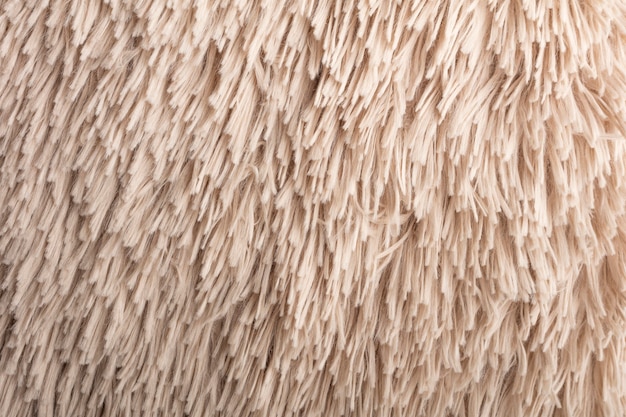 Artificial wool texture, soft fur for furniture material, textiles. Background, texture