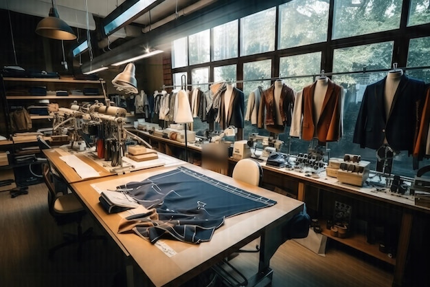 The Artisan's Haven A Journey through Luxury Handcrafting Services in a Small Business Tailor Ateli