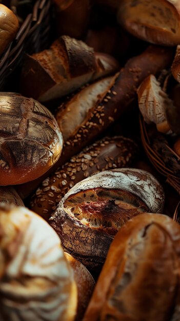 Photo artisanal bread cinematic freshness