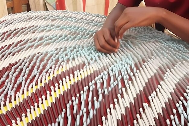 Premium AI Image  Artisans Unveiling Traditional Crafts Jewelry 