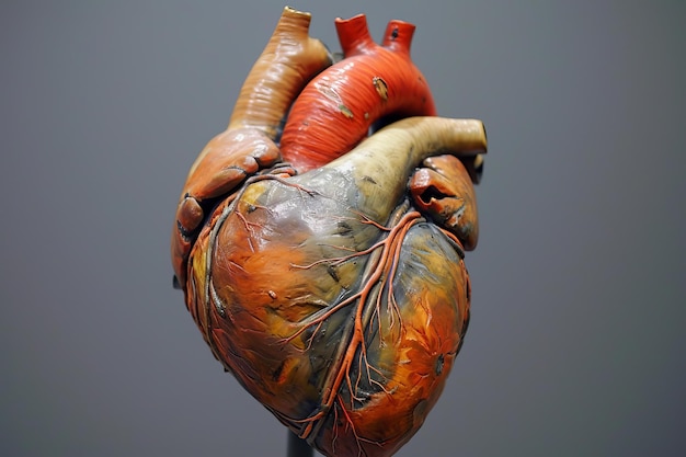 Artist anatomic heart Generate Ai