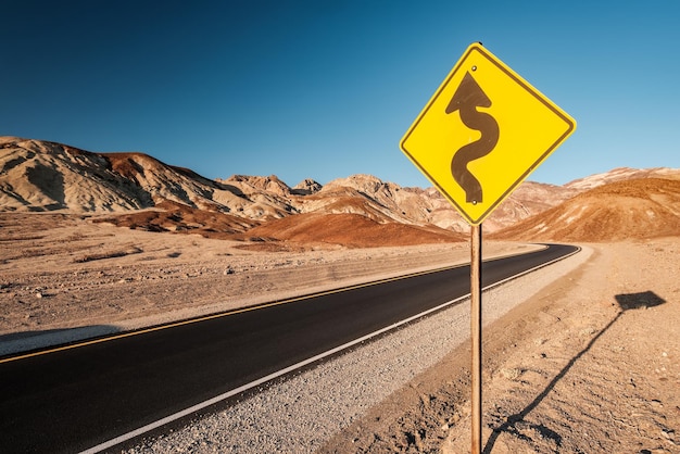 Artist's Drive in Death Valley