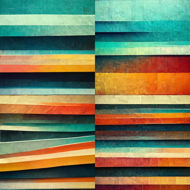 Artistic abstract artwork textures lines stripe pattern design