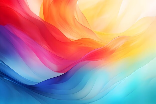 Artistic blurry colorful wallpaper background