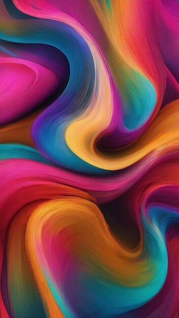 Artistic blurry colorful wallpaper background