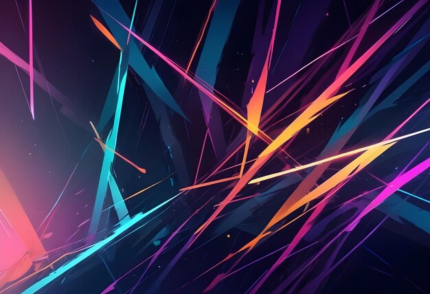 Photo artistic brush color painting abstract pattern background wallpaper