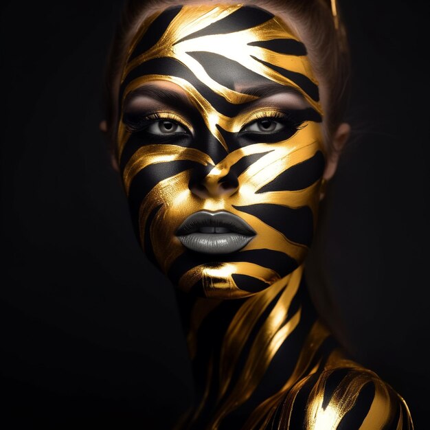 Artistic Expressions Celebrating Diversity and Beauty Through Makeup and Portraits