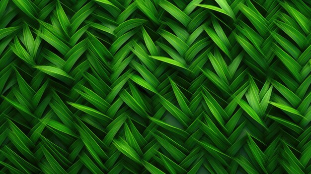 Artistic Grass Pattern Generative AI