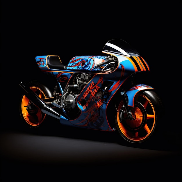 Artistic Masterpiece of Motorcycle Racing