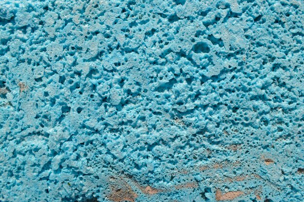 artistic texture blue polyurethane foam