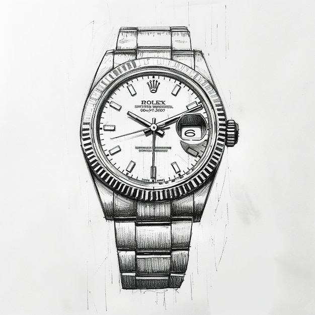 Photo artistic of the wristwatch concept