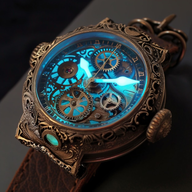 Artistic of the wristwatch concept