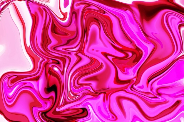 the artistry of digital beauty with liquid abstract pattern plastic pink and black graphics color art form and liquid flow in the background