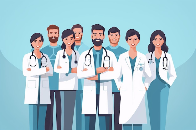 artsen en verpleegkundigen