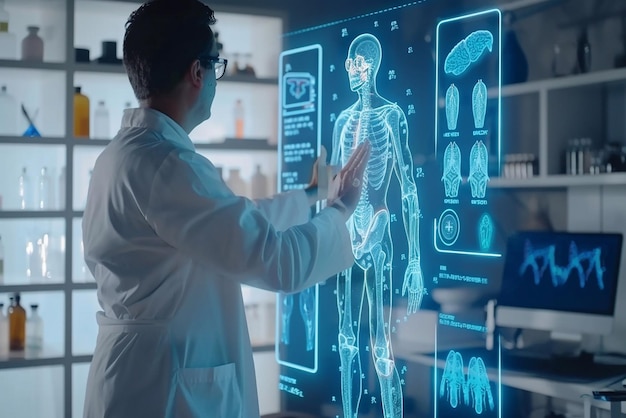 Artsen gebruiken hologram AI-technologie voor diagnose en zorg en verhogen de nauwkeurigheid van de behandeling van patiënten