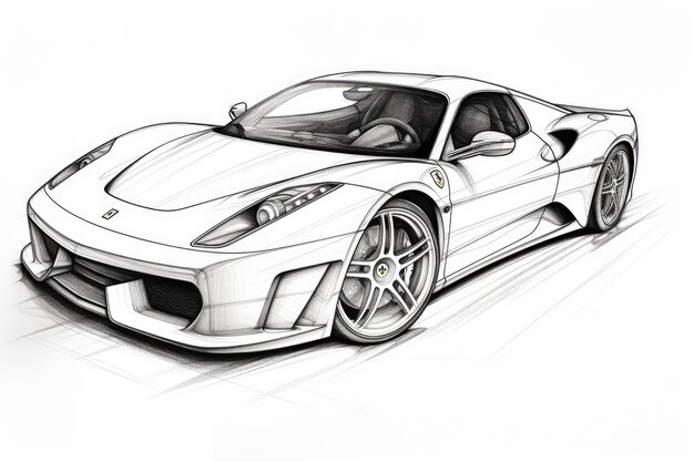 artworks of Sport car