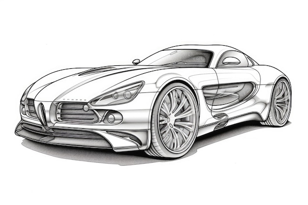 artworks of Sport car