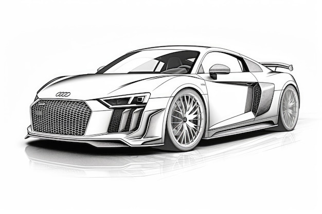 artworks of Sport car