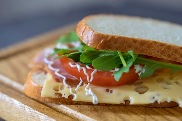 Arugula sandwich