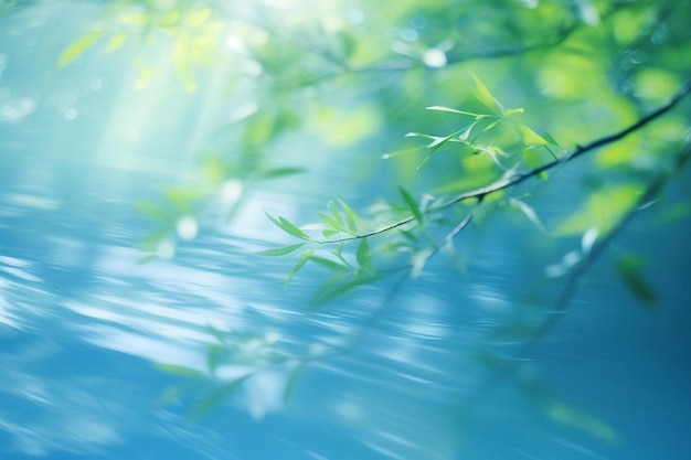 Photo aryankumawat abstract blurred green and blue nature background cc e eb bef dbfbb