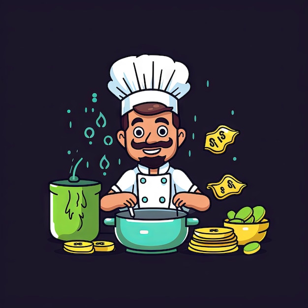 as a chef cooking up success