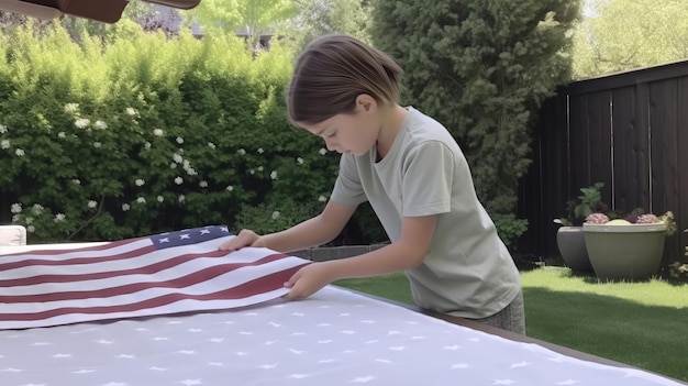 As we prepare to honor the sacrifices of our fallen heroes on Memorial Day it's important to remember the proper way to display and handle the American flag Generated by AI