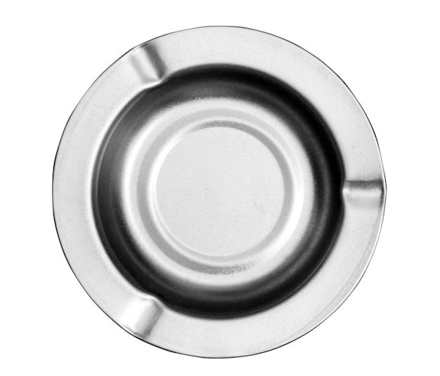 Photo ashtray isolated on the white