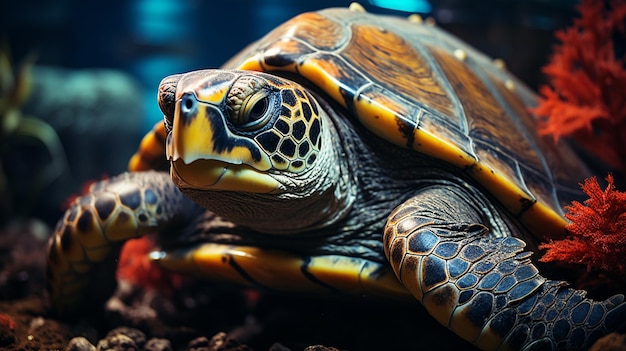 asia turtle HD 8K wallpaper Stock Photographic Image