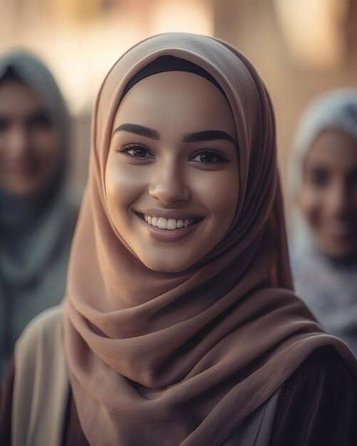 Asia woman with hijab