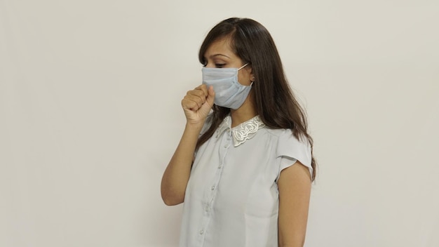 Asia women wear face masks to prevent Coronavirus. People in masks The outbreak of Novel Corona